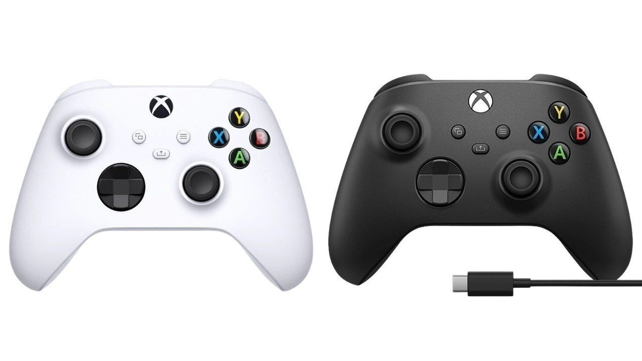Controle Sem Fio Xbox Series QAS-00007 Robot (Preto ou Branco) 🛒