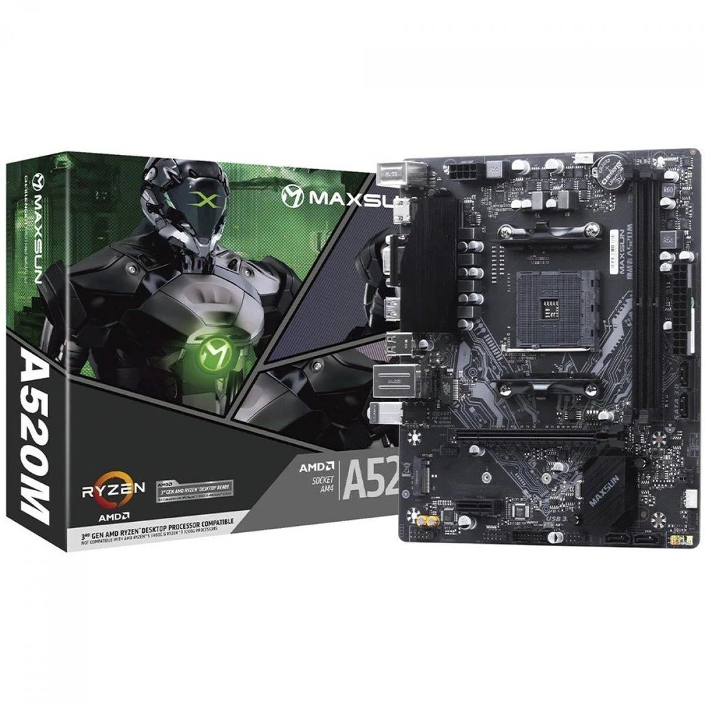 Placa Mãe MAXSUN A520M MS-Challenger 🛒