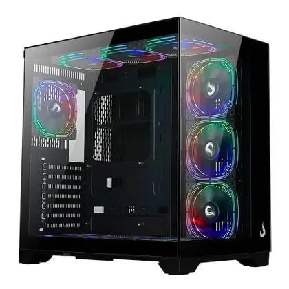 Gabinete Gamer Rise Mode Galaxy Glass Standard V2 🛒