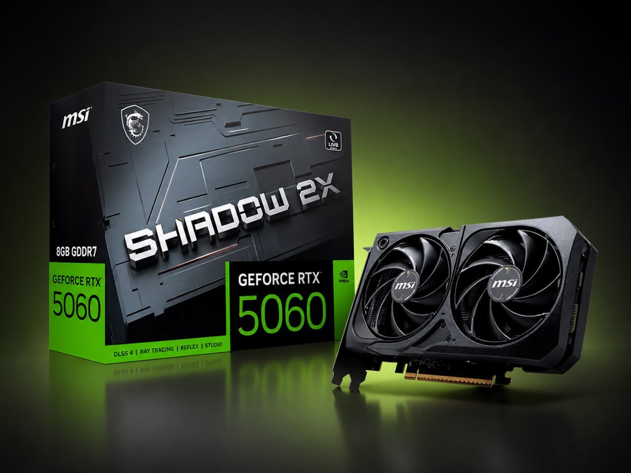 Placa De Vídeo Msi Rtx 5060 8gb Gddr7 128 Bits Shadow 2x Oc 🛒