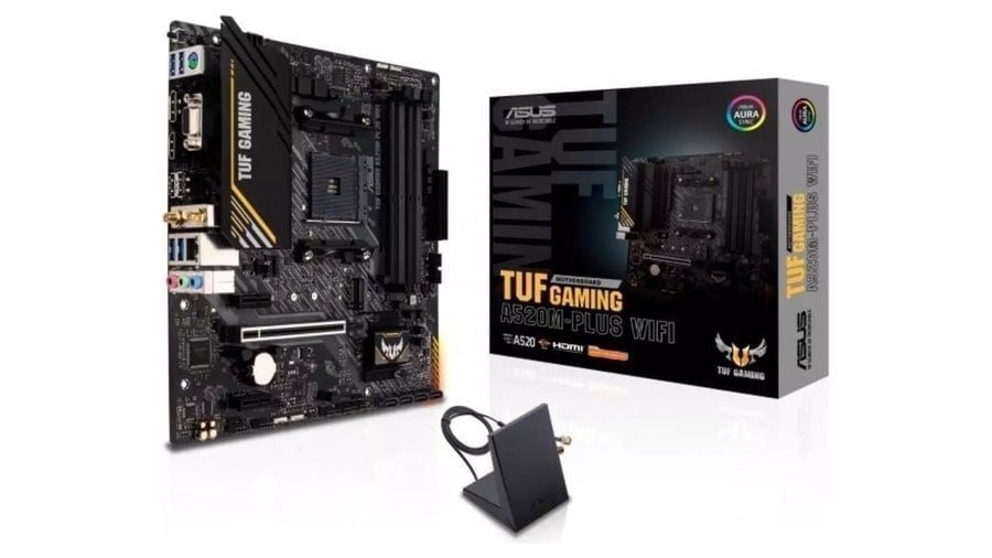 Placa Mãe Asus Tuf Gaming A520M-Plus WiFi 🛒