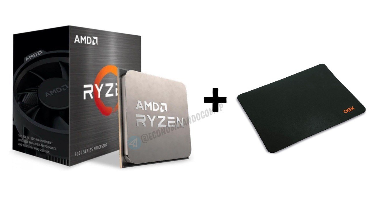 Processador AMD Ryzen 7 5700 + Mousepad 🛒