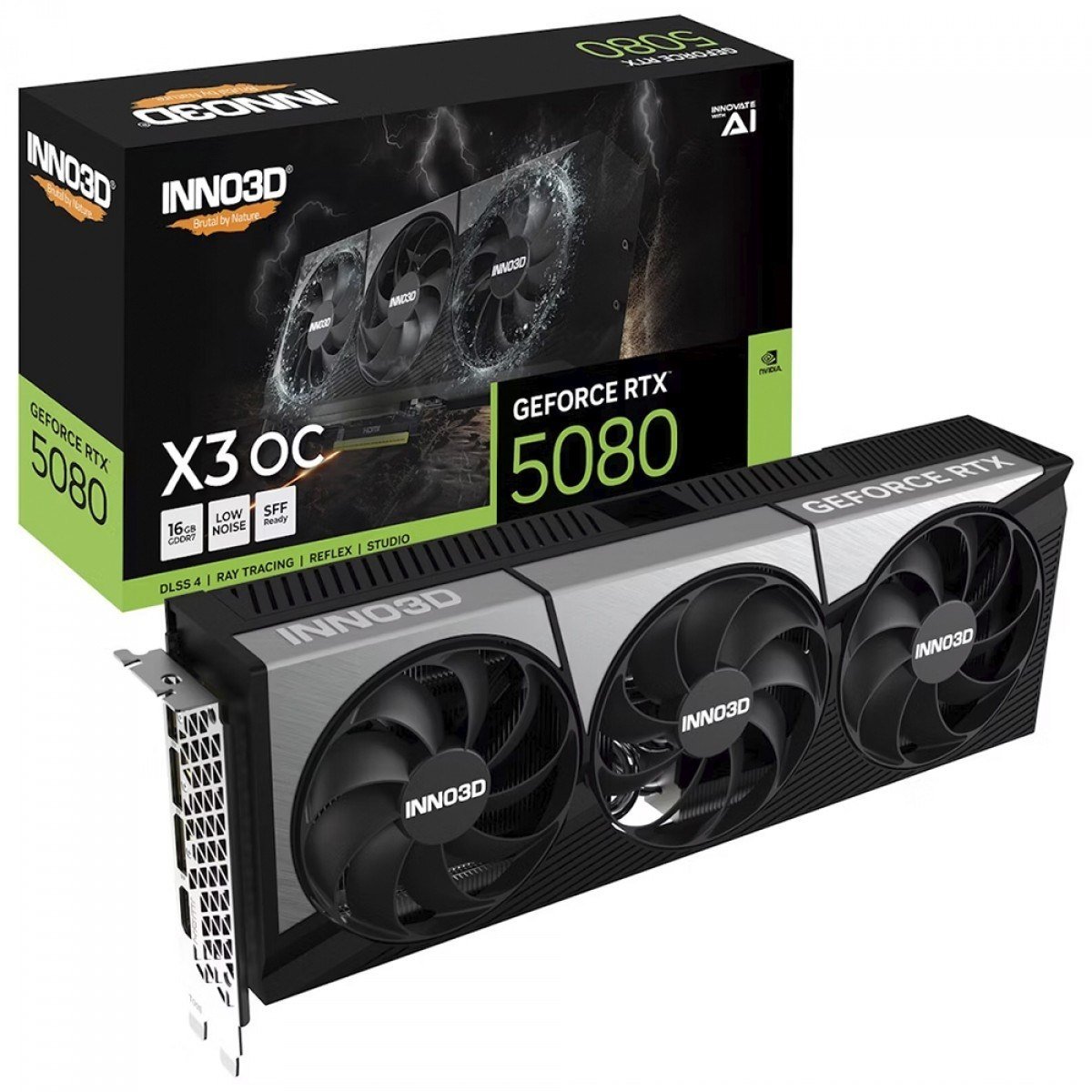 Placa de Vídeo INNO3D NVIDIA GeForce RTX 5080 X3 OC 🛒