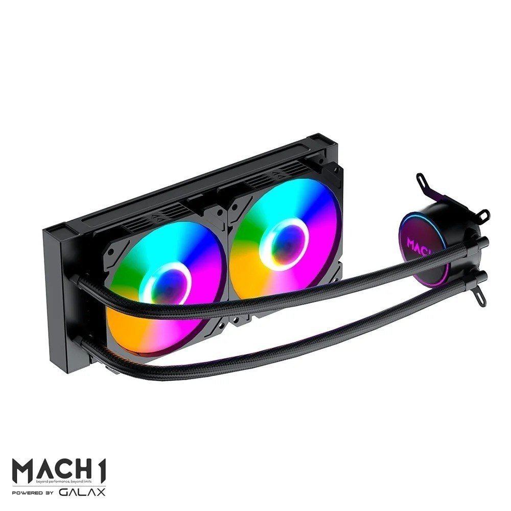 Water Cooler MACH1 Logic, RGB, 240mm, AMD e Intel, Preto 🛒