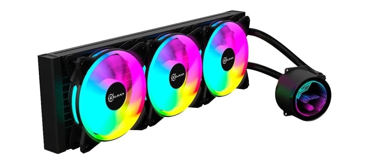 Water Cooler Kalkan Iota V2 360 Rgb 360mm Tdp 280w 🛒