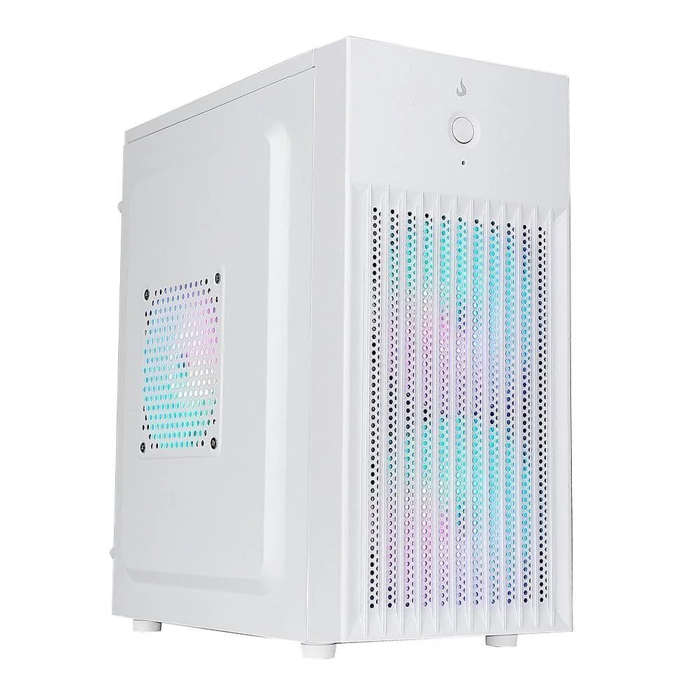 Gabinete Office Rise Mode X1 White, Mini Tower, M-ATX, Sem FANs, Branco 🛒