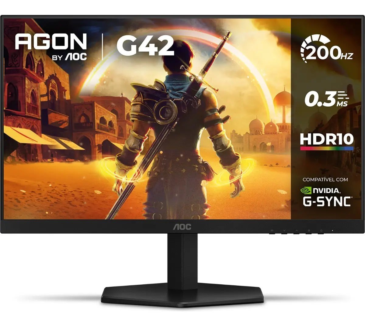 Monitor Gamer AOC AGON G42 24" 200Hz 0,3ms IPS 🛒