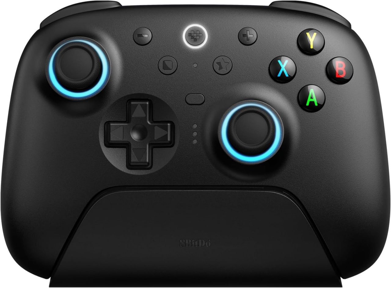 Controle 8BITDO Ultimate 2 TMR Joystick + Dock 🎮