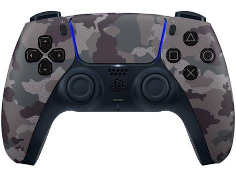 Controle Sony DualSense PS5, Sem Fio, Gray Camuflado 🎮