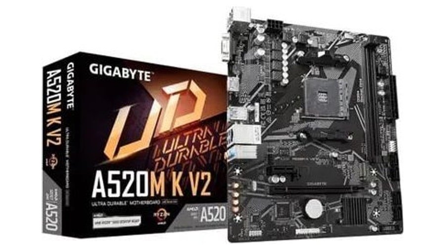 Placa-Mãe Gigabyte A520M K V2 Rev. 1.0 🛒