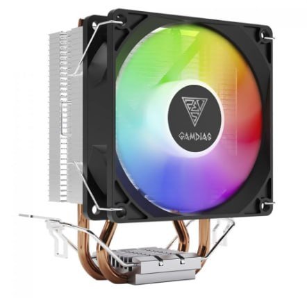 Air Cooler Processador Amd/intel Gamdias Boreas Rainbow - E1-210 Lite 🛒