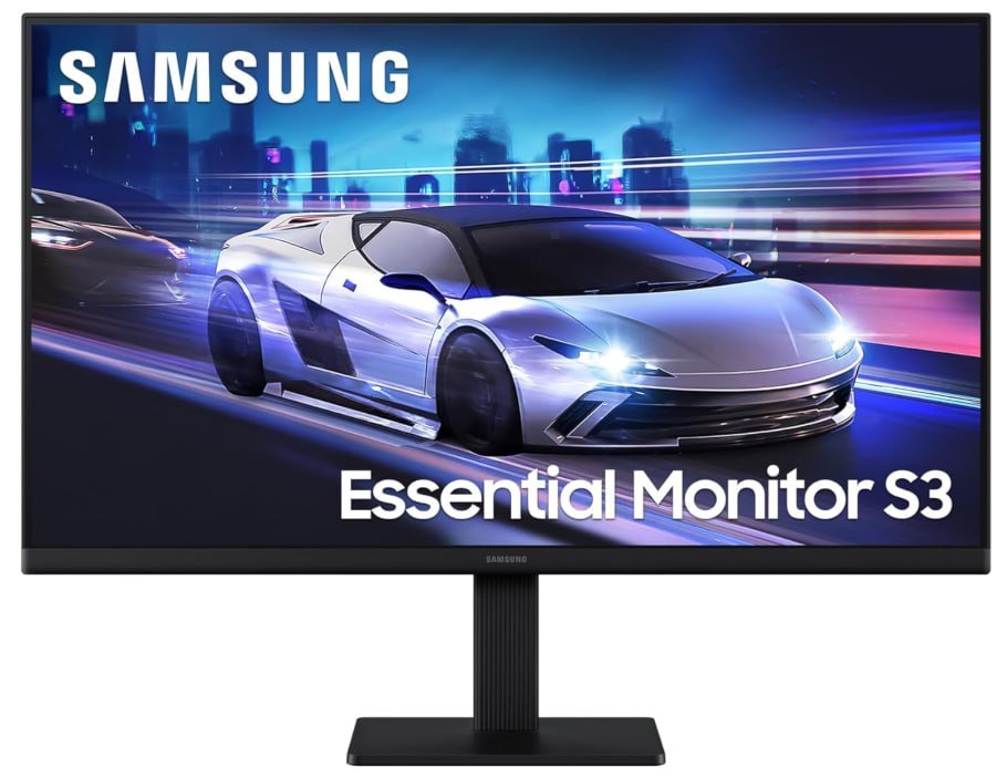 Monitor Gamer Samsung 24" FHD, 120 Hz, HDMI, Preto, S3 🛒