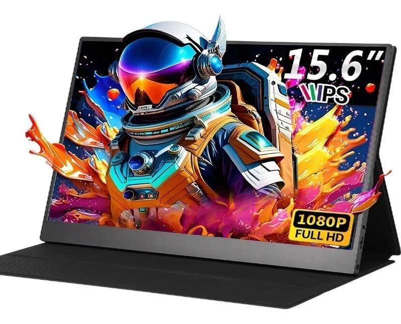 Monitor Gamer Portátil 15.6 1080p FHD IPS com HDMI USB 🛒