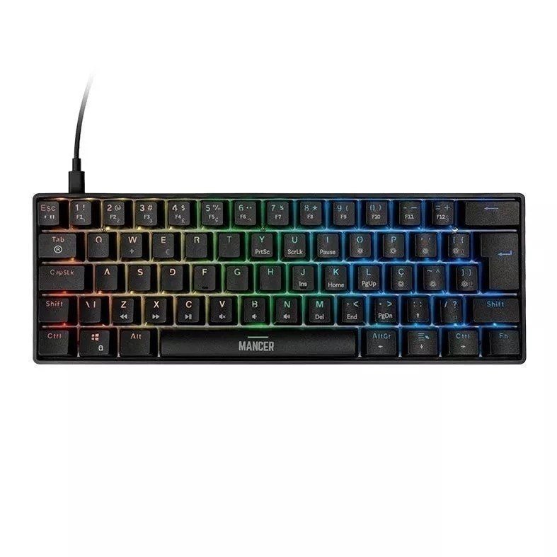 Teclado Magnetico Mancer Onyx, RGB, Preto, MCR-ONYP-BL01 🛒