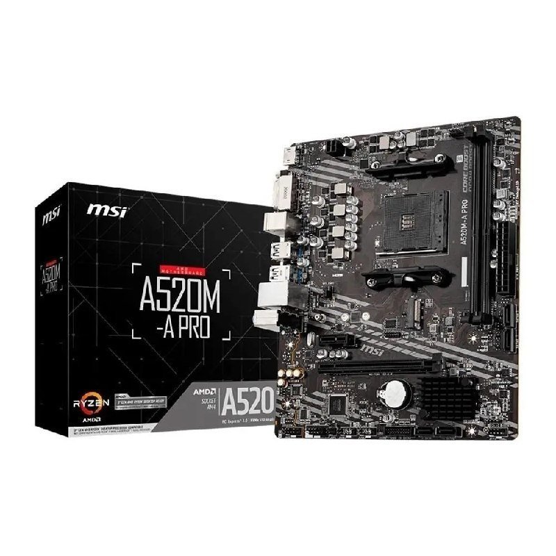 Placa Mãe MSI A520M-A PRO 🛒
