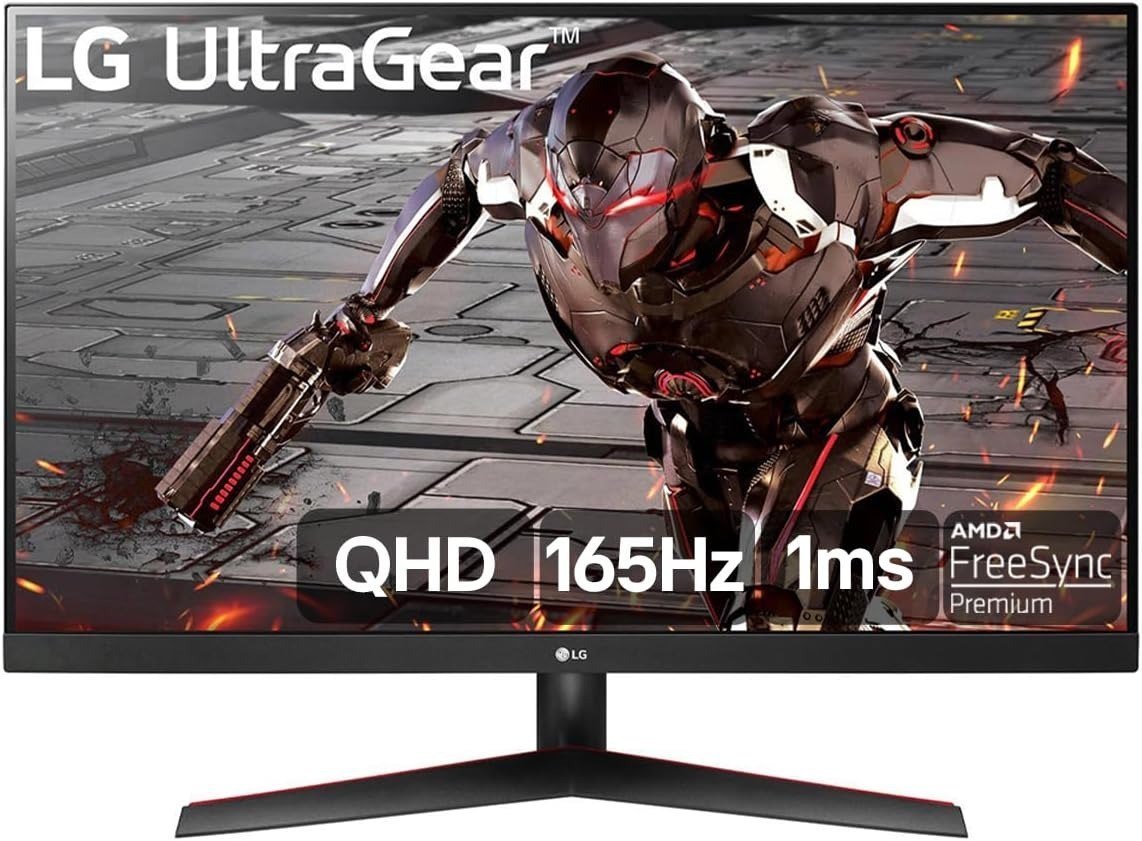 Monitor LG Ultragear 32" Quad HD 165Hz 1ms 🛒