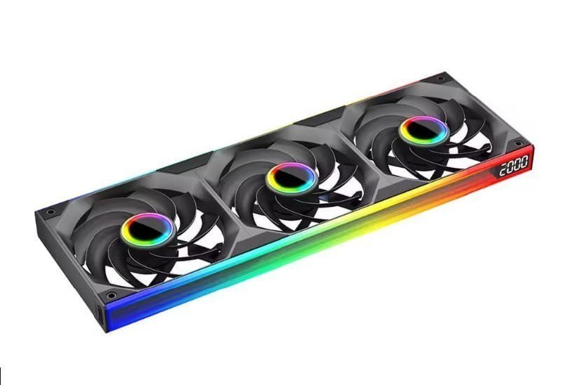 Kit Fans Jungle Leopard 360mm ARGB PWM com Efeito de Espelho Infinito 🛒