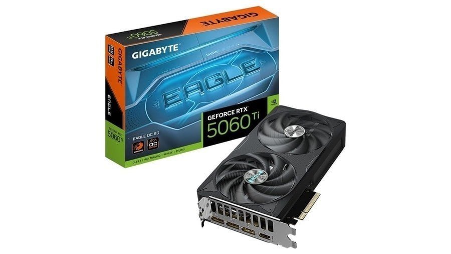 Gigabyte Placa gráfica GeForce RTX 5060 Ti Eagle OC 8GB 🛒
