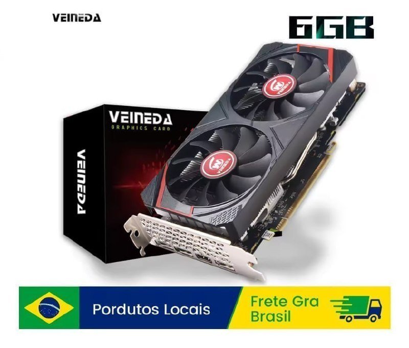 Placa de Vídeo RX 5600 (6GB) Veineda 🛒
