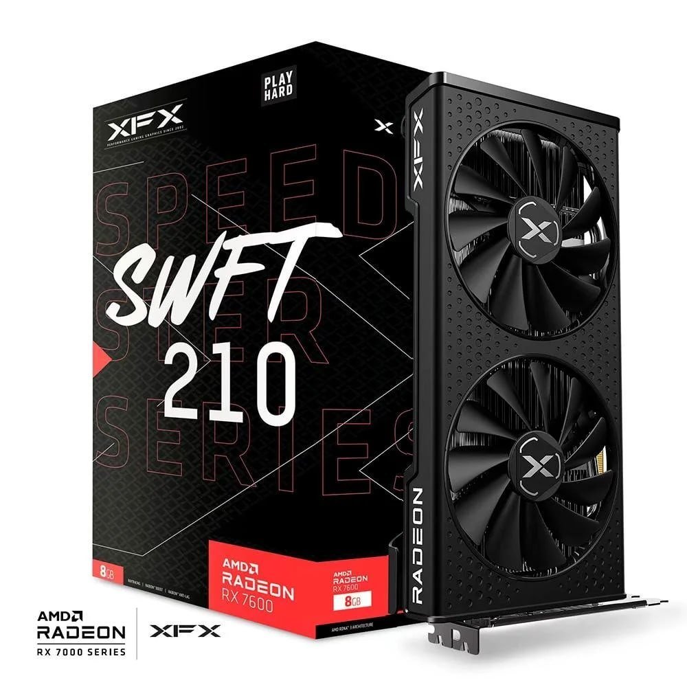 Placa de Vídeo RX 7600 Series 🛒
