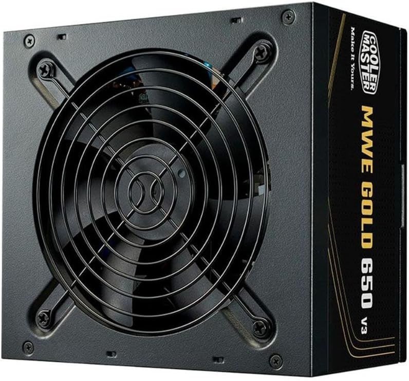 FONTE COOLER MASTER ATX 3.1 650W MWE GOLD 🛒