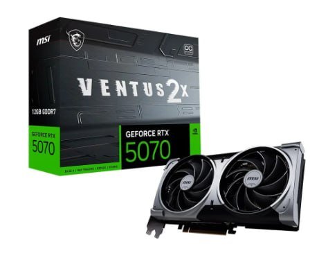 MSI GeForce RTX 5070 12G VENTUS 2X OC 🛒