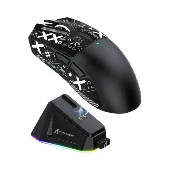 2 Mouse Gamer Sem Fio Attack Shark X11 🛒