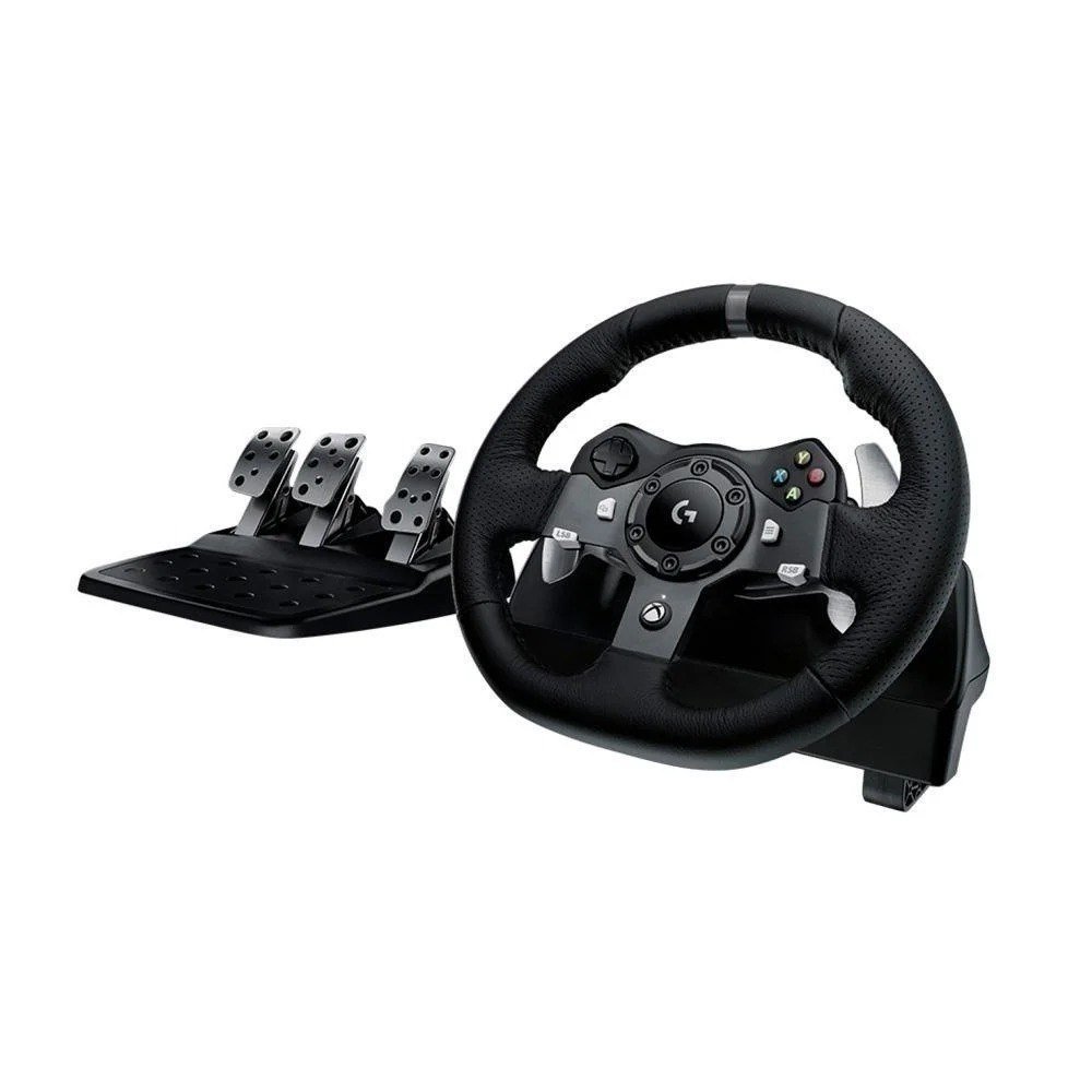 Volante Logitech G920 Driving Force para Xbox Series X|S, Xbox One e PC 🛒