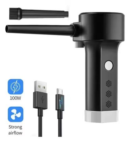 Soprador de Ar Portátil a Bateria 40.000 RPM 800mAh 100w 🛒
