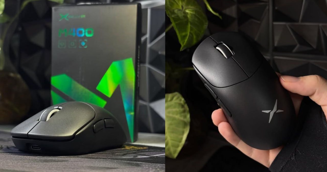 Mouse Gamer sem fio Delux M400 🛒
