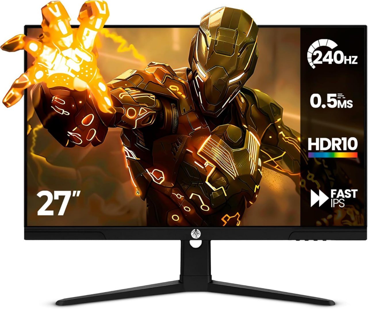 Monitor Gamer HAIZ 27" FHD, 240 Hz, 1 ms, HDR10, IPS 🛒
