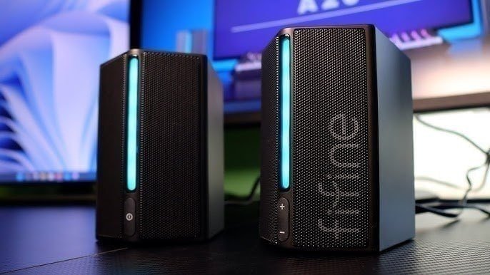 Caixas De Som Fifine A20 Estéreo RGB USB/3,5 Preto 🛒