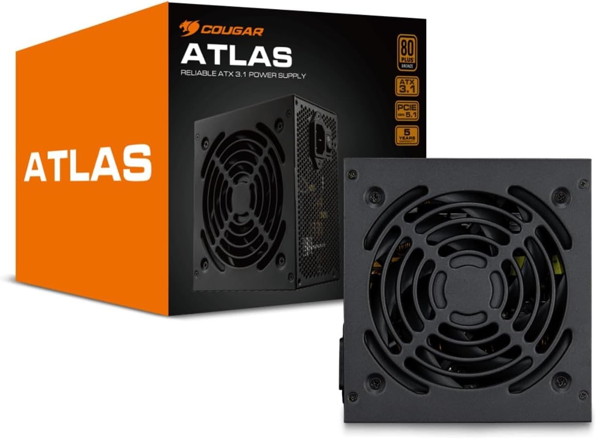 Fonte Cougar Atlas 650W 80 Plus Bronze ATX 3.1 🛒