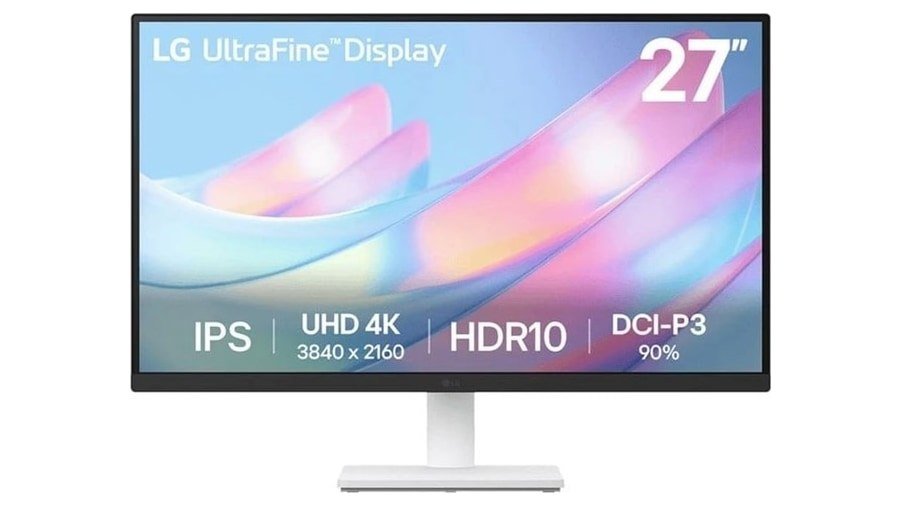 Monitor LG UltraFine Tela IPS UHD 4K 27" 27US500-W 🛒