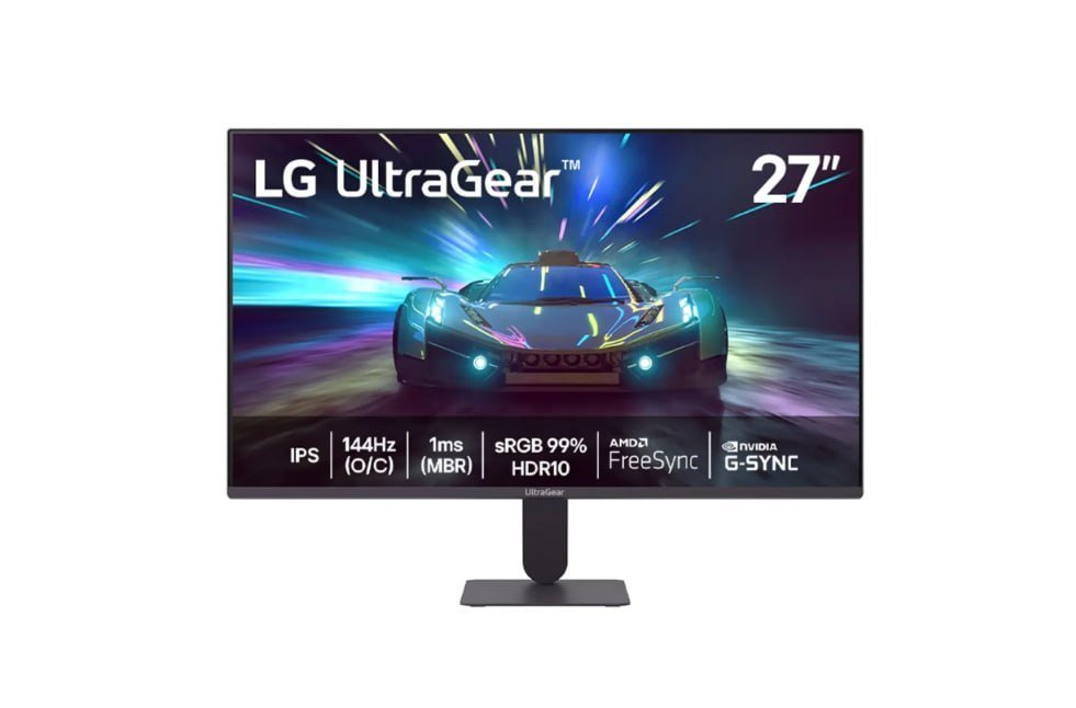 Monitor LG Ultragear 27" IPS FHD 144Hz 1ms 🛒