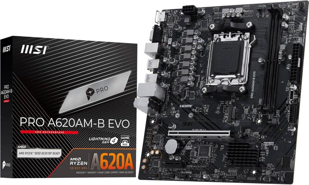Placa Mãe PRO A620AM-B EVO 🛒