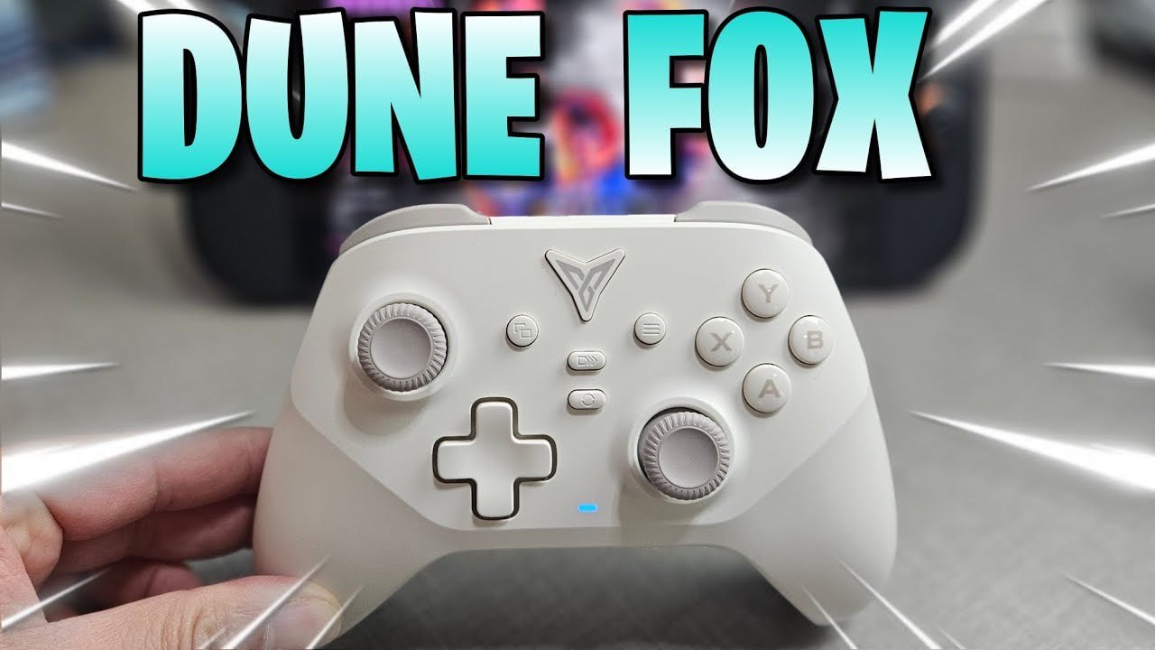 Controle Flydigi Dune Fox, Sem Fio, Hall Effect, Cor Bege 🛒
