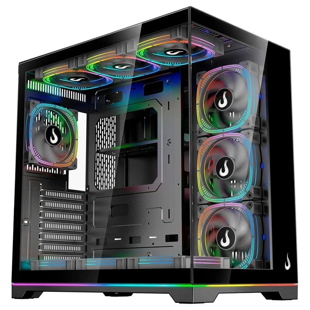 Gabinete Gamer Rise Mode Galaxy Glass Standard V2 🛒