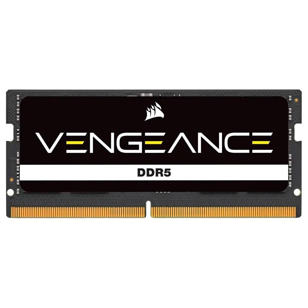 MEMÓRIA RAM PARA NOTEBOOK CORSAIR VENGEANCE, 32GB, 4800MHZ, DDR5, CL40, PRETO CMSX32GX5M1A4800C40 🛒