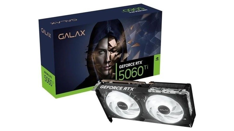 Placa de Vídeo GALAX GeForce RTX 5060 Ti 16GB GDDR7 🛒