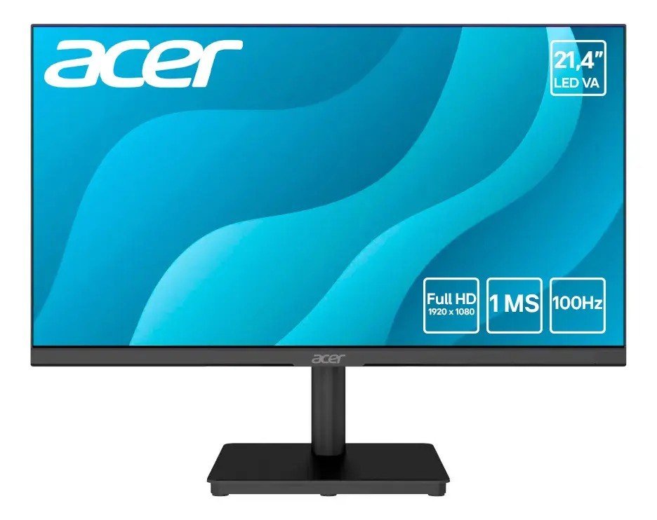 Monitor Gamer Acer 21,4'' Full HD LED VA 100Hz 1ms MK221Q BI 🛒