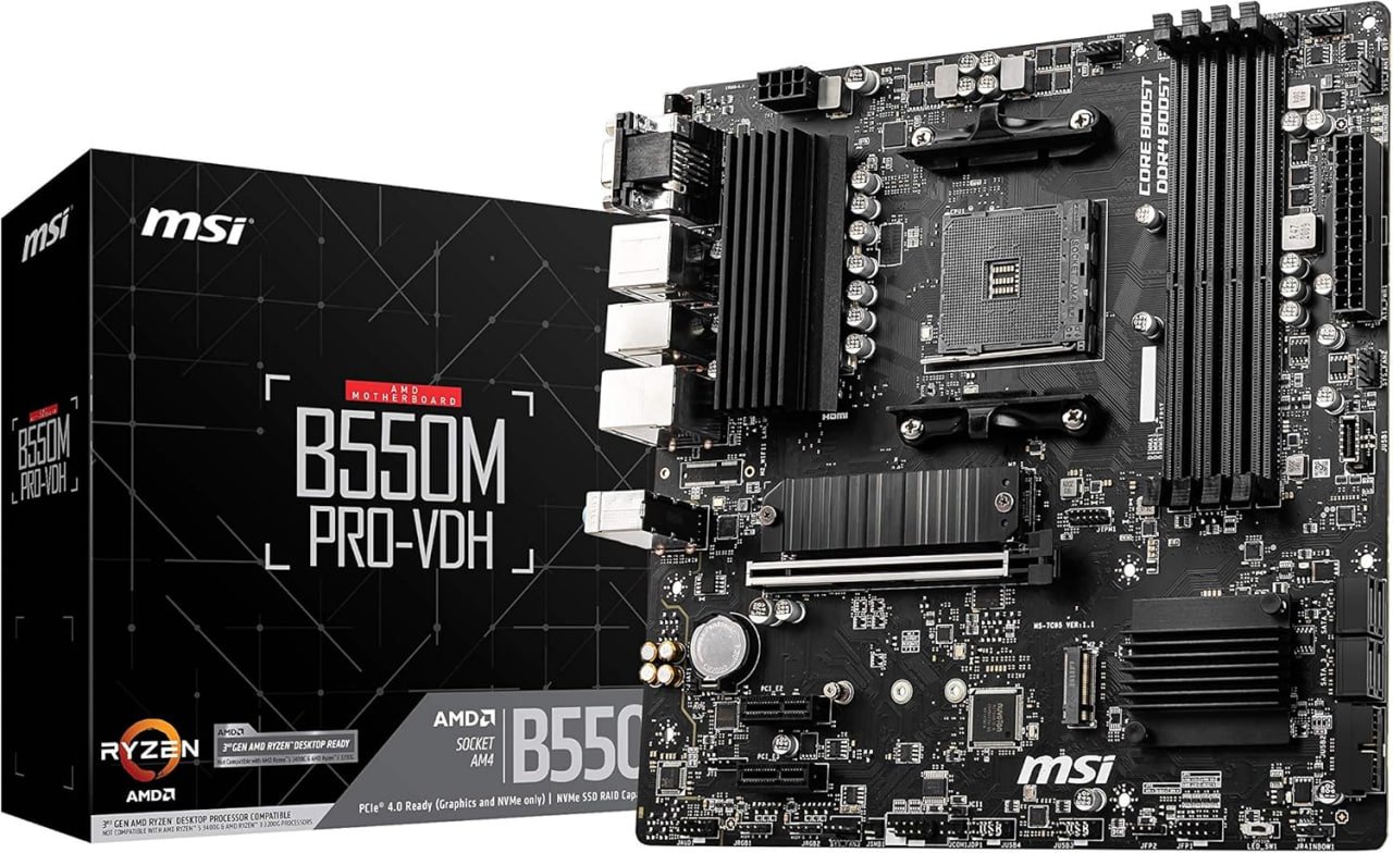 Placa-Mãe MSI B550M Pro-VDH 🛒