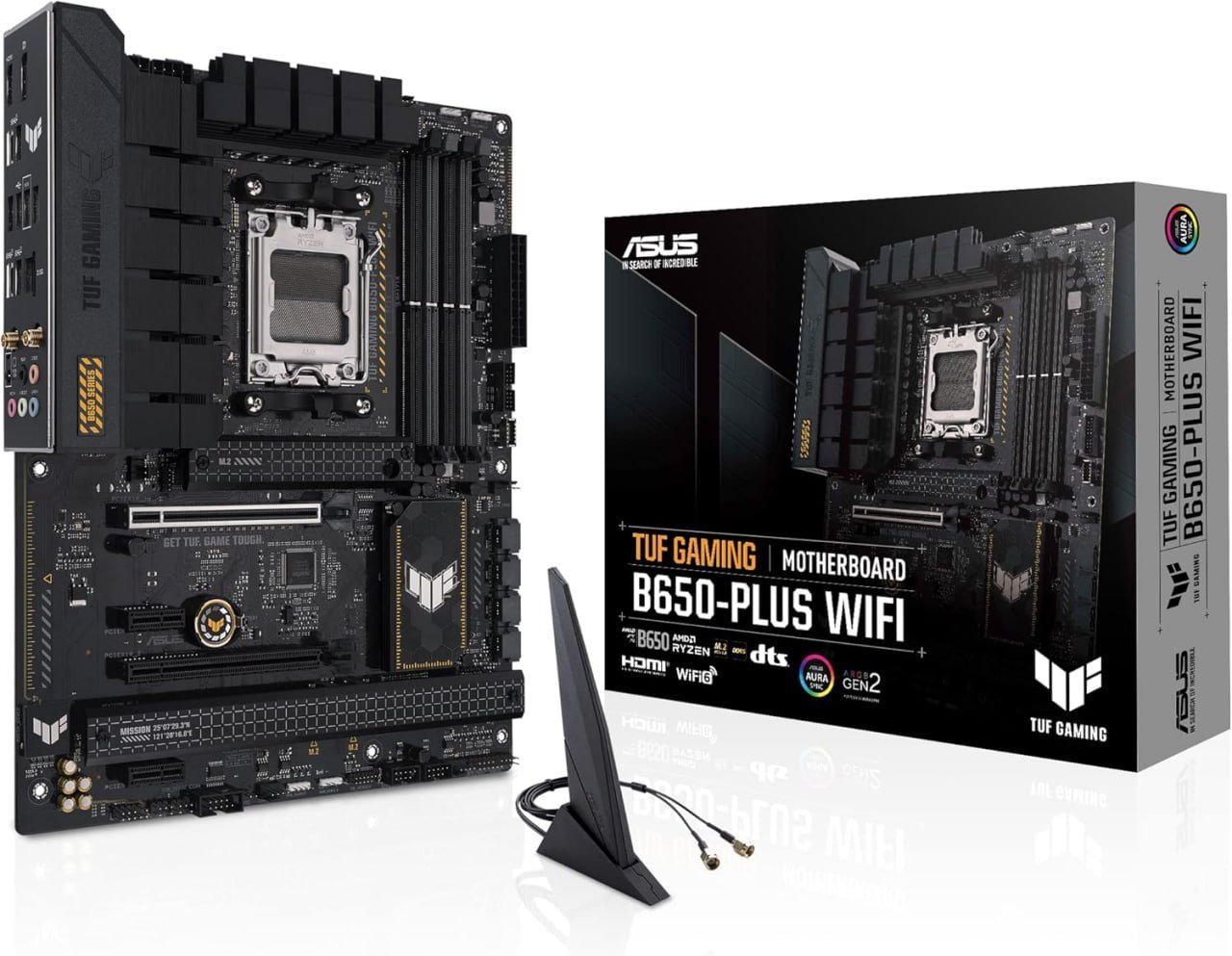 ASUS Placa mãe TUF Gaming B650-PLUS WiFi AMD B650 AM5 🛒