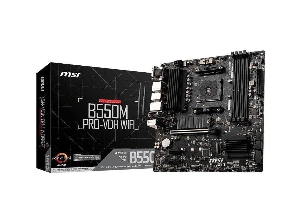 Placa-Mãe MSI B550M PRO-VDH WIFI 🛒