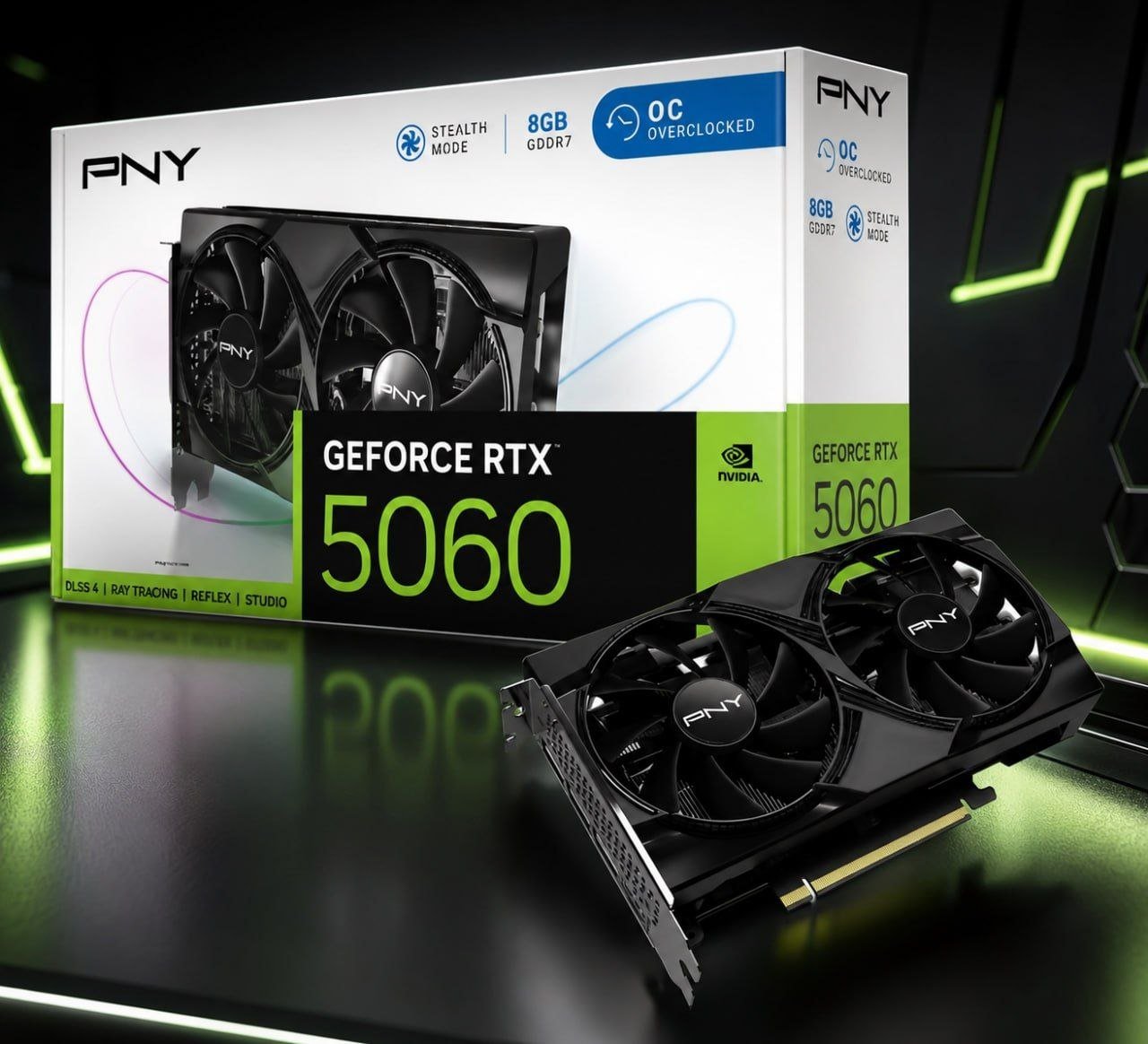PLACA DE VÍDEO PNY GEFORCE RTX 5060 DUAL OC 🛒
