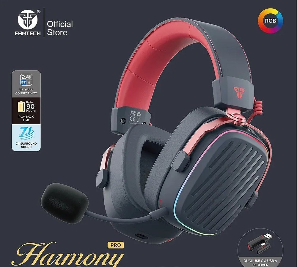 Headset Gamer Fantech Harmony PRO 🎧