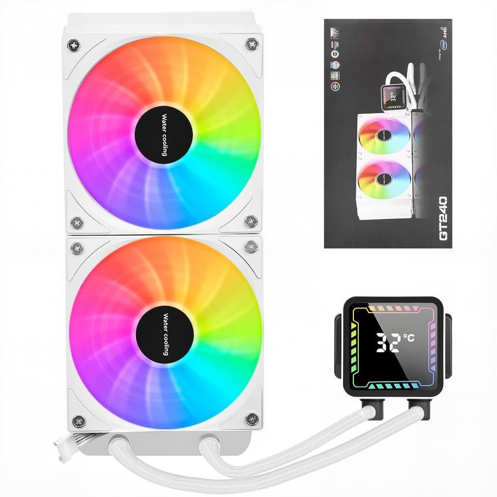 Water Cooler Rise Mode, Water Cooler 240mm Branco 240 🛒