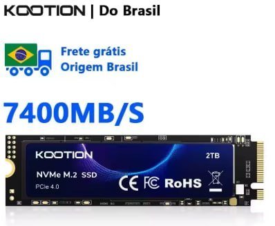 SSD KOOTION X16Plus M.2 NVMe 2TB 7400MBs 🛒