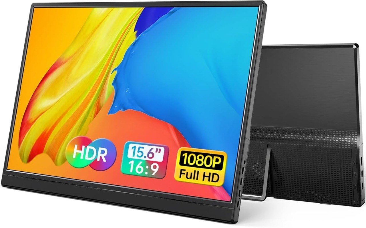 Monitor Portátil Yxk 15.6" 1080p 🛒