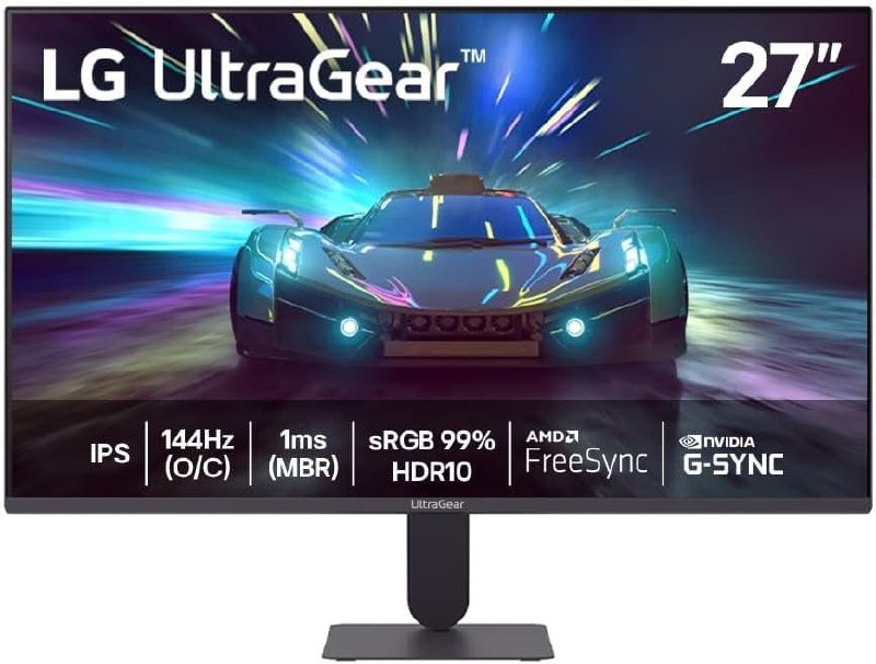 LG UltraGear 27” 144Hz IPS 🛒